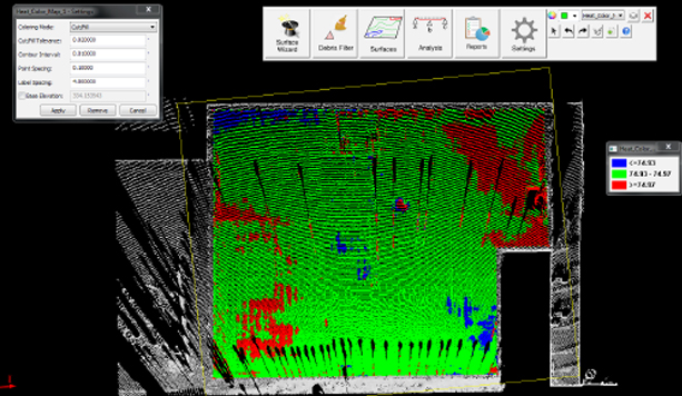 Faro Focus skanowanie 3D betonu