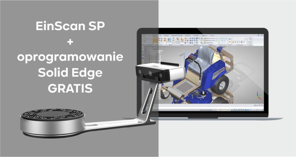 Skaner EinScan + Solid Edge