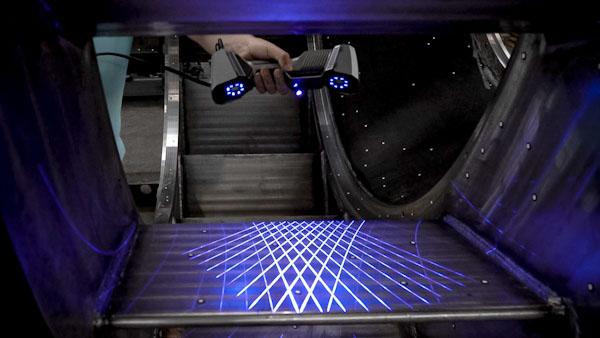 skaner 3D laserowy skanowanie