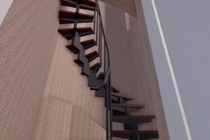 schody inwentaryzacje 3D