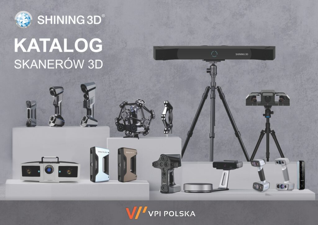 VPI Polska katalog skanerów 3D Shining 3D