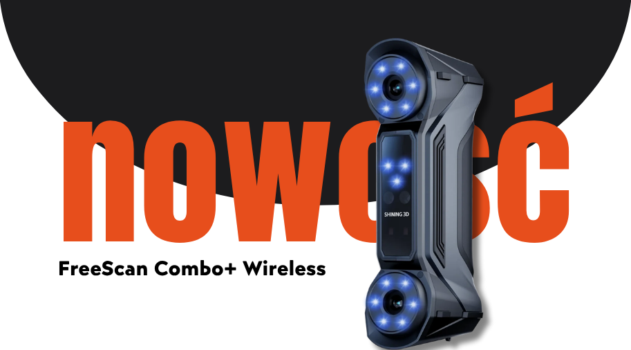 NEW! Wireless 3D Scanner FreeScan Combo+ Wireless